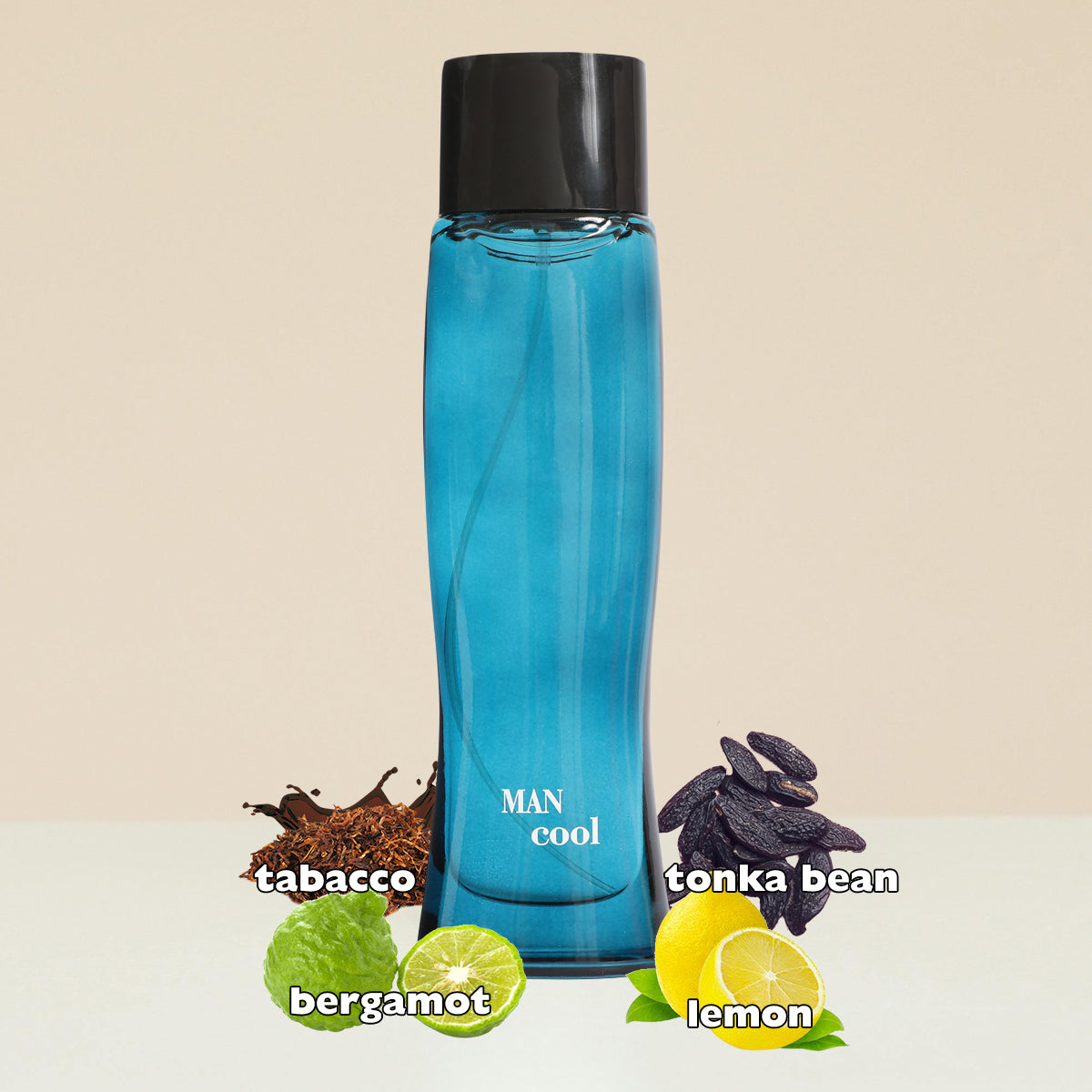 Man Cool Spray Cologne Eau De Toilette For Men - 100ML/3.4 FL.OZ.