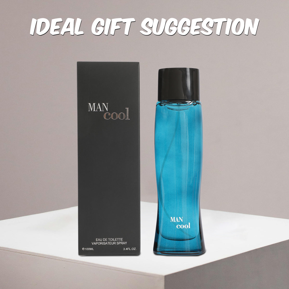 Man Cool Spray Cologne Eau De Toilette For Men - 100ML/3.4 FL.OZ.