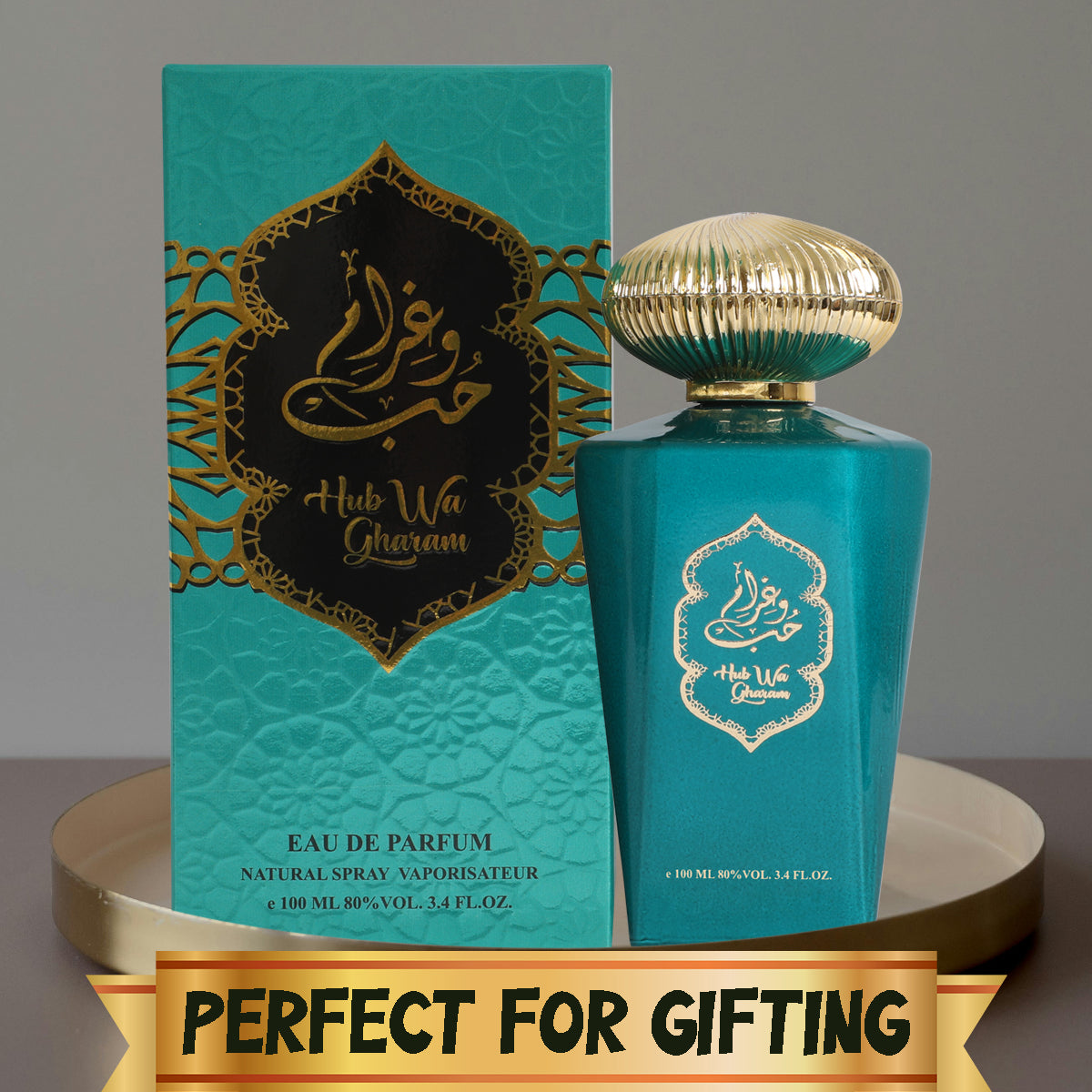 Hub Wa Gharam Spray Perfume Eau De Parfum For Men & Women - 100ML/3.4 FL.OZ.