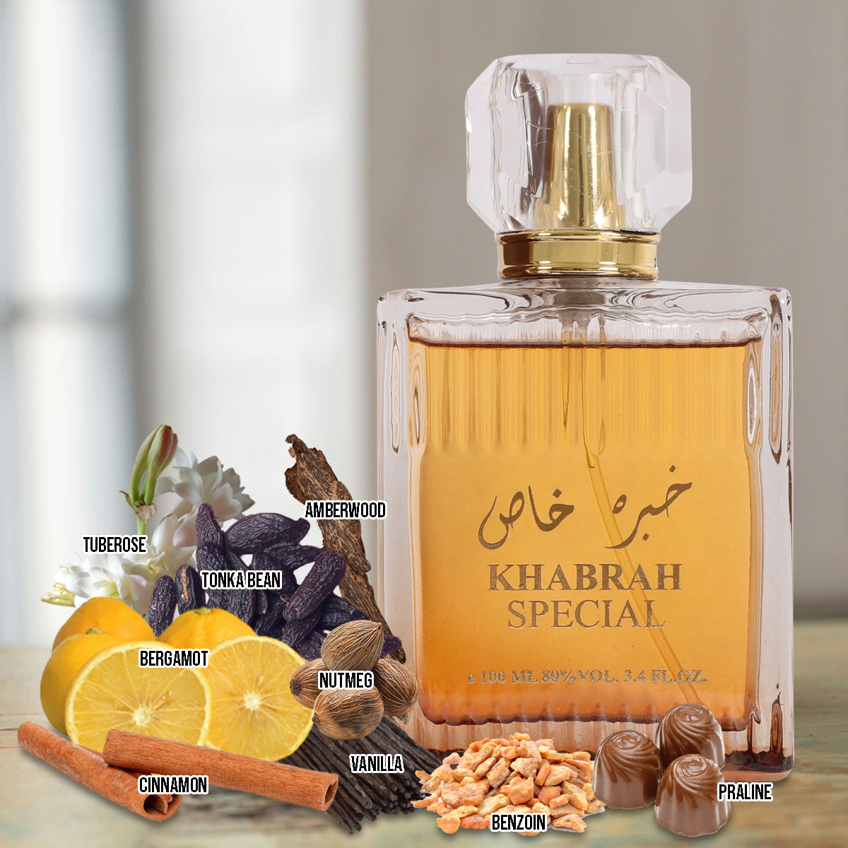 Khabrah Special Spray Perfume Eau De Parfum For Men & Women - 100ML/3.4 FL.OZ.