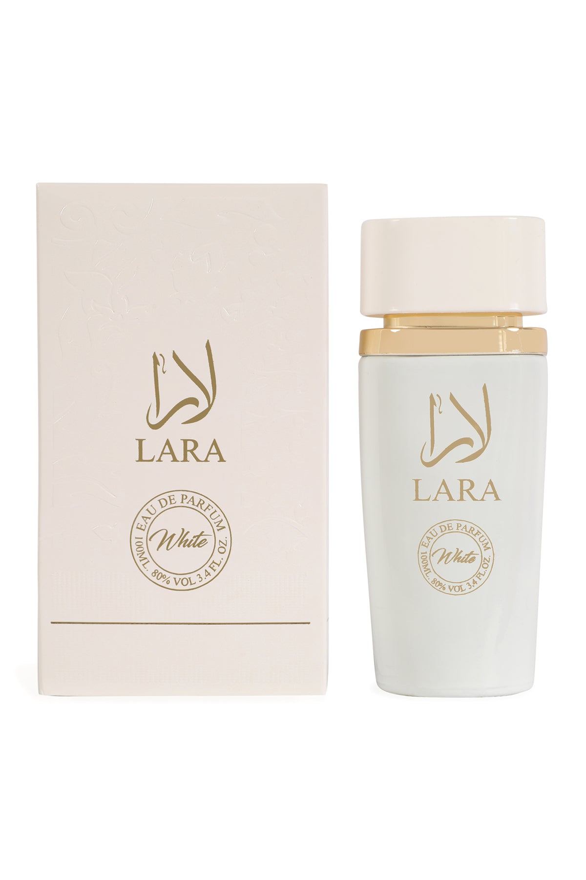 Lara White Spray Perfume Eau De Parfum For Women - 100ML/3.4 FL.OZ.