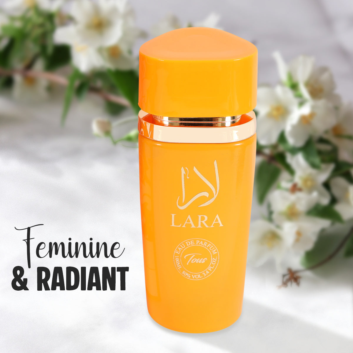 Lara Tous Spray Perfume Eau De Parfum For Women - 100ML/3.4 FL.OZ.