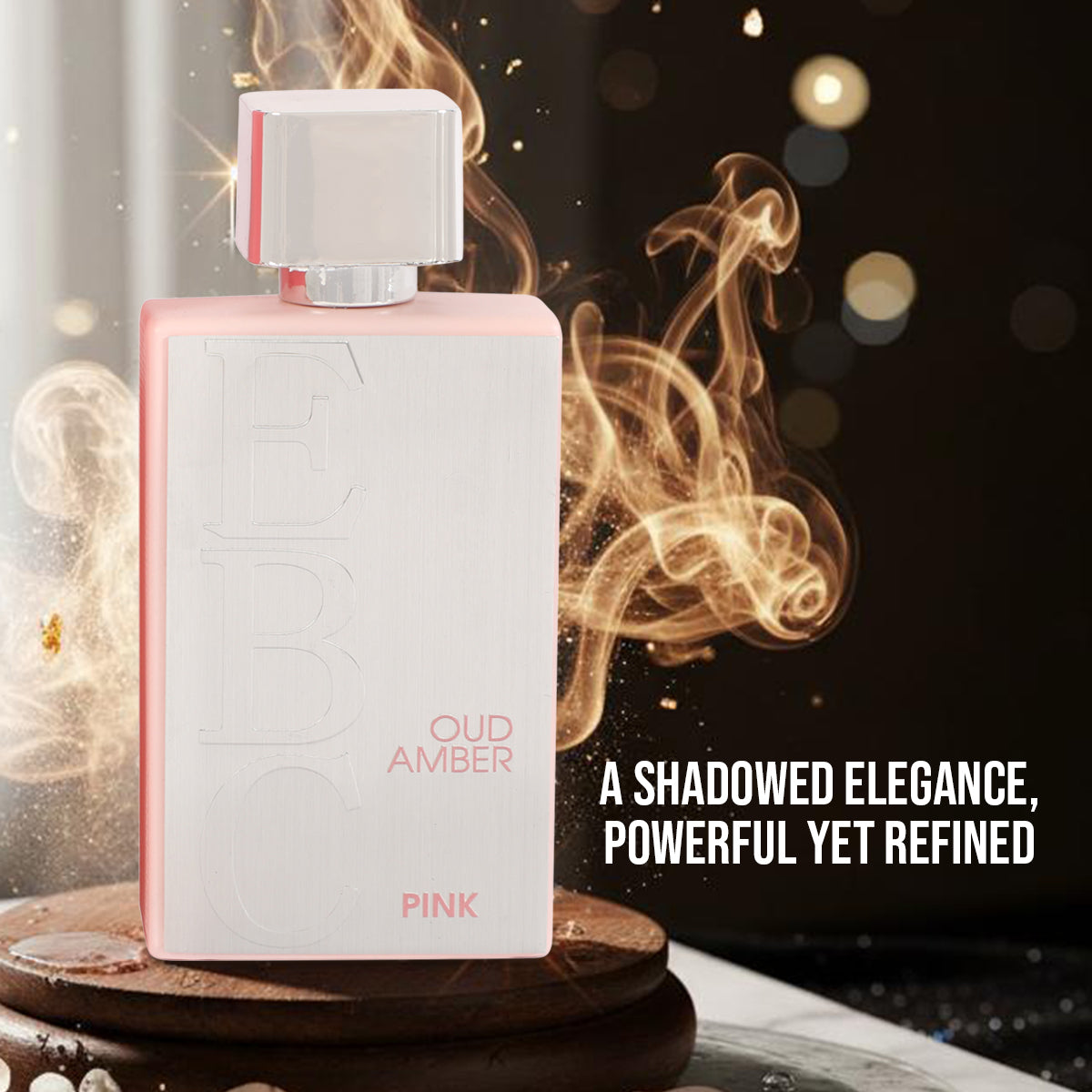 Oud Amber Pink Spray Perfume Eau De Parfum For Women - 100ML/3.4FL.OZ.