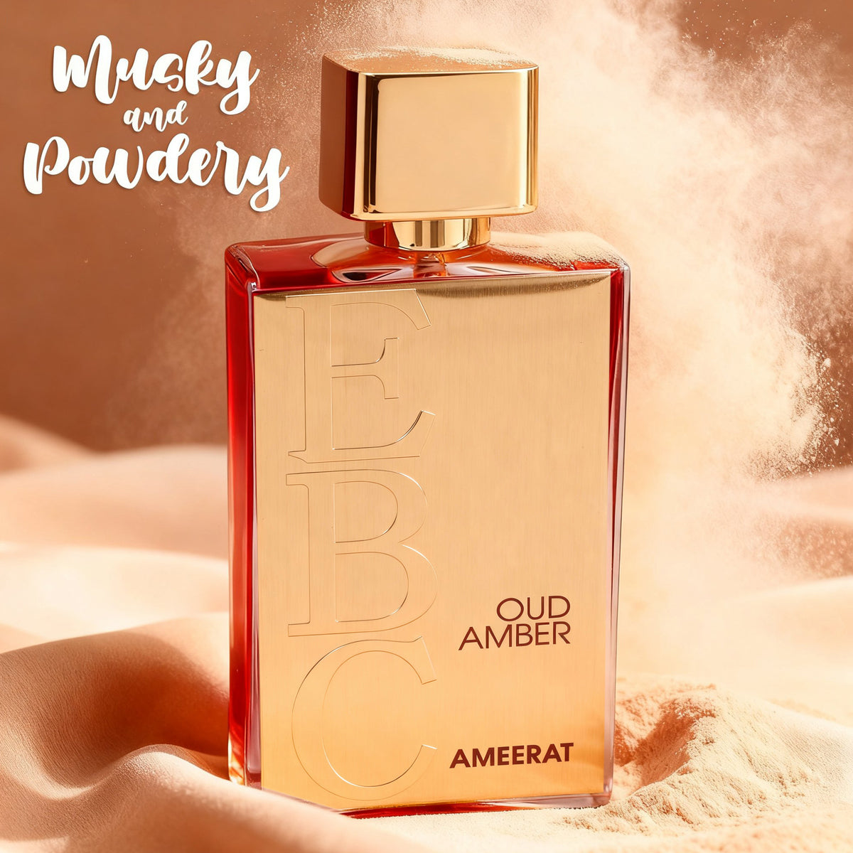 Oud Amber Ameerat-Red Spray Perfume Eau De Parfum For Men - 100ML/3.4 FL.OZ.
