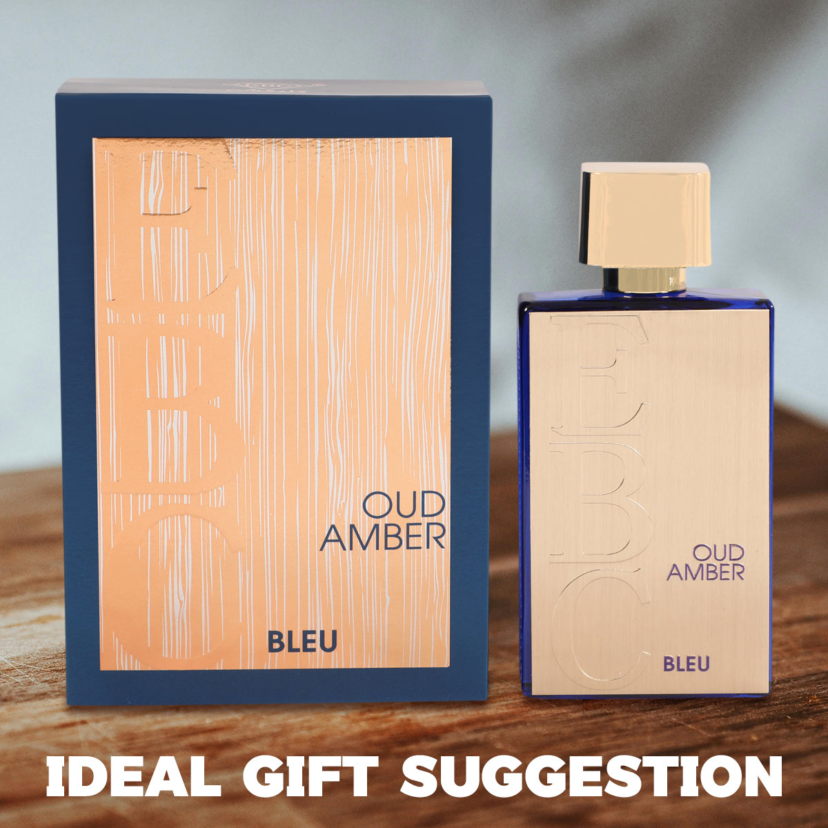 Oud Amber Bleu Spray Perfume Eau De Parfum For Men And Women - 100ML/3.4FL.OZ.