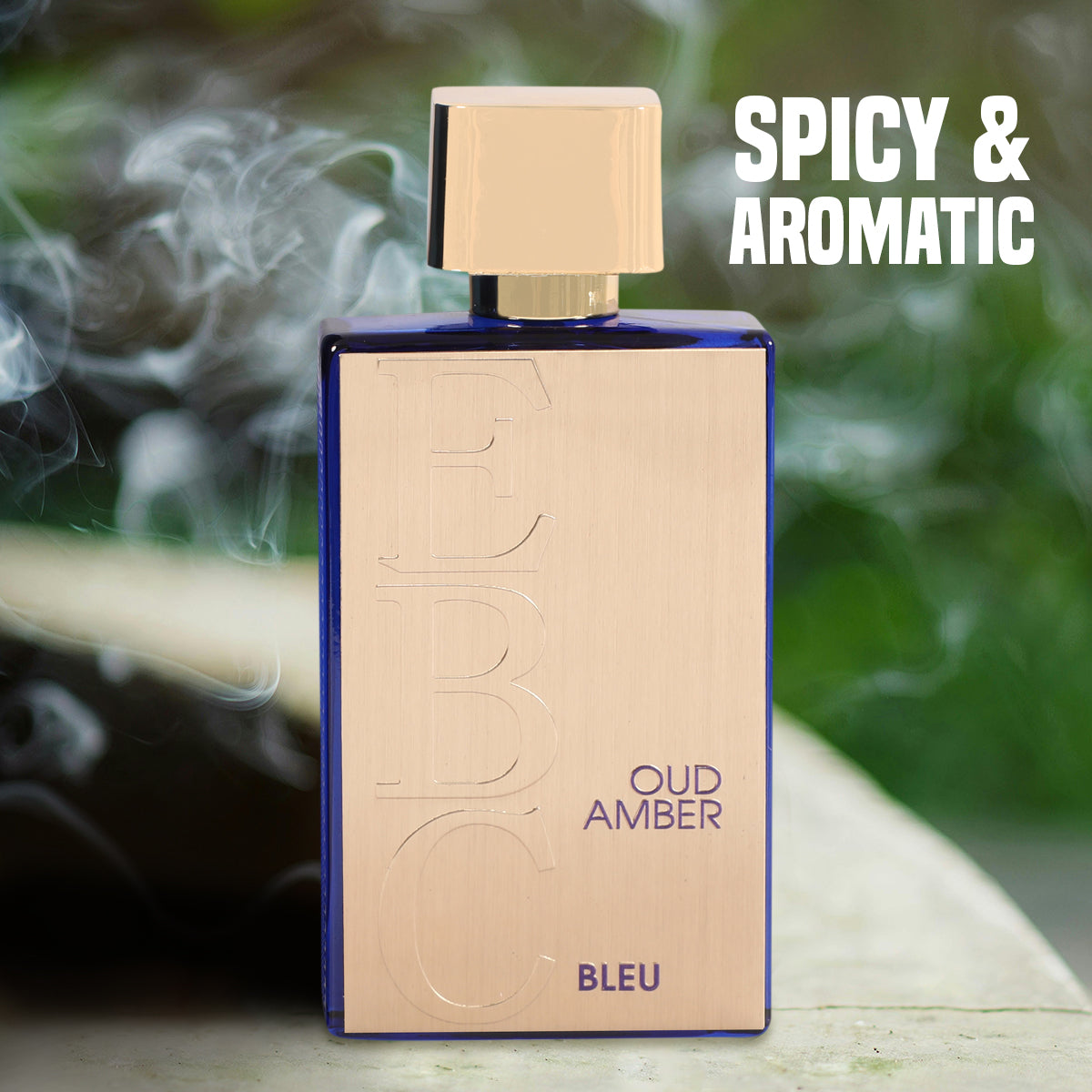 Oud Amber Bleu Spray Perfume Eau De Parfum For Men And Women - 100ML/3.4FL.OZ.