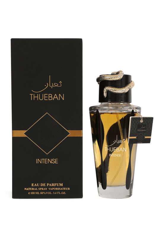 Thueban Intense-Black Spray Perfume Eau De Parfum For Men And Women - 100ML/3.4 FL.OZ.