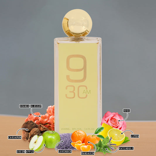 9:30 Am Spray Perfume Eau De Parfum For Men - 100ML/3.4 FL.OZ.