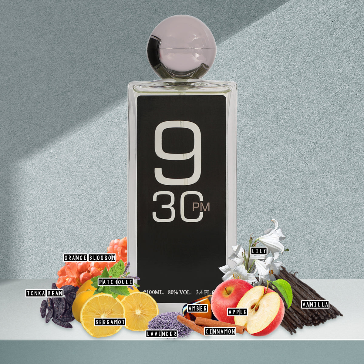 9:30 PM Spray Perfume Eau De Parfum For Men - 100ML/3.4 FL.OZ.