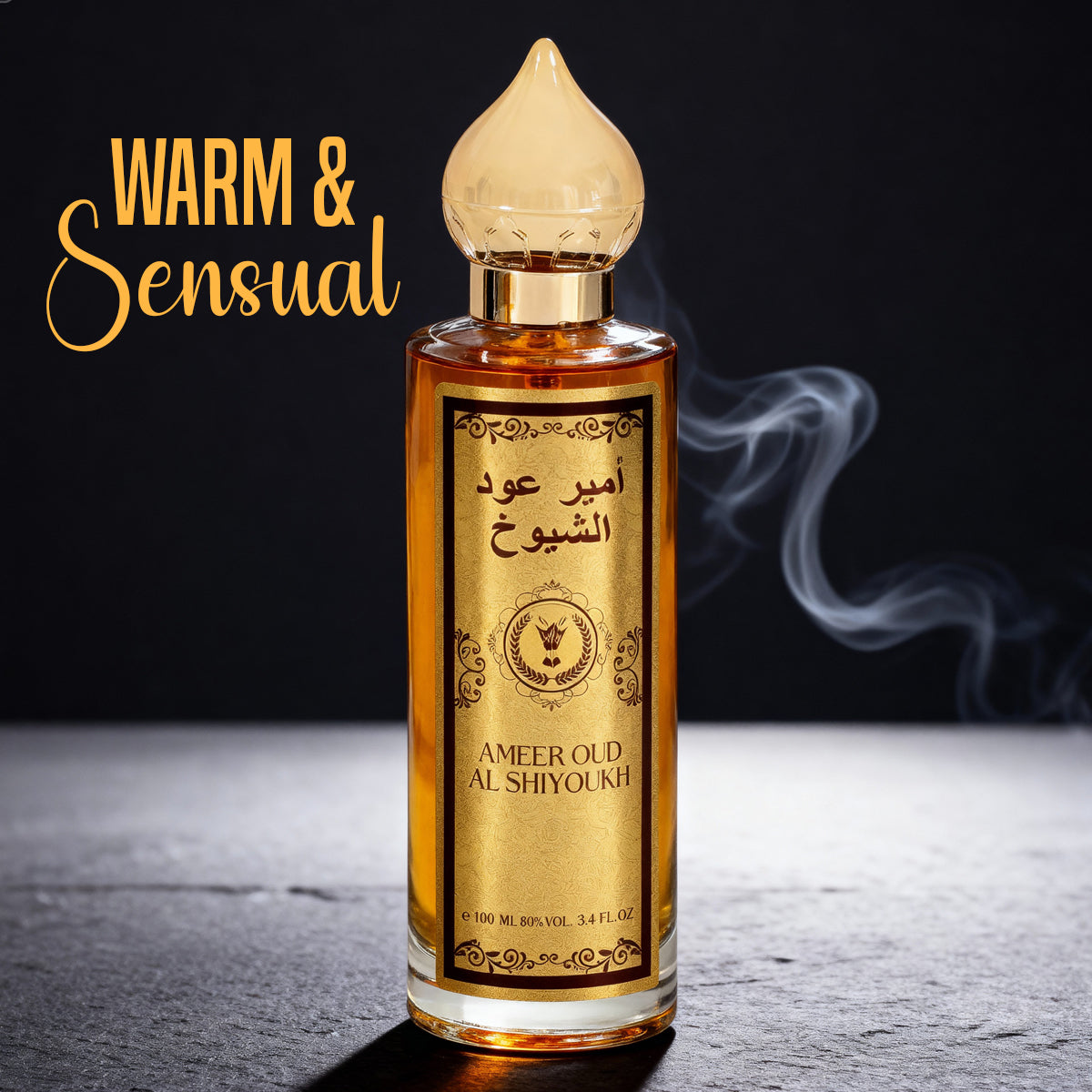 Ameer Oud Al Shiyoukh Spray Perfume Eau De Parfum For Men And Women - 100ML/3.4FL.OZ.