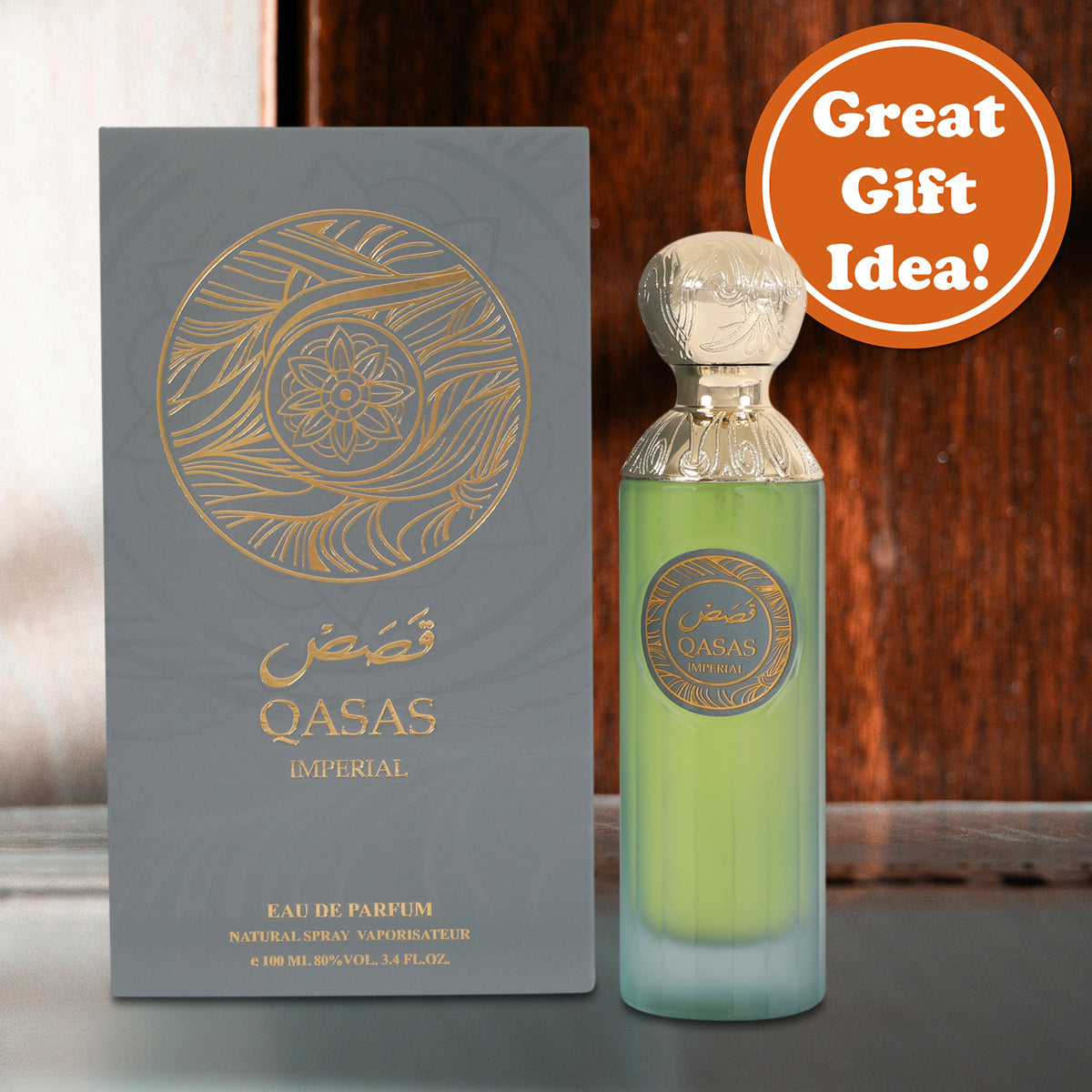 Qasas Imperial Spray Perfume Eau De Parfum For Men And Women - 100ML/3.4 FL.OZ.