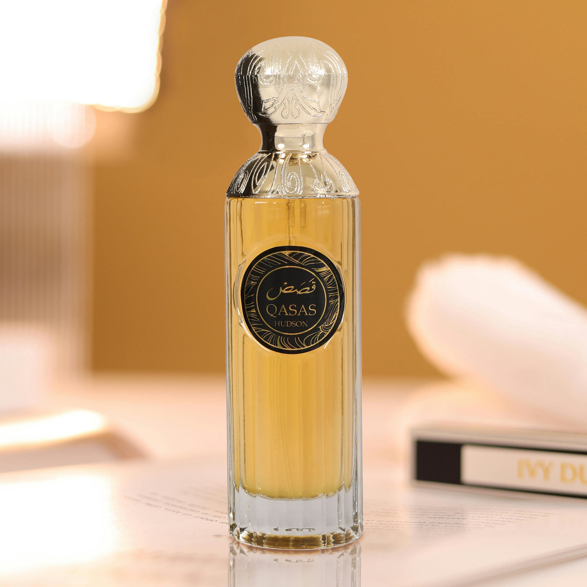 Qasas Hudson Spray Perfume Eau De Parfum For Men And Women - 100ML/3.4 FL.OZ.