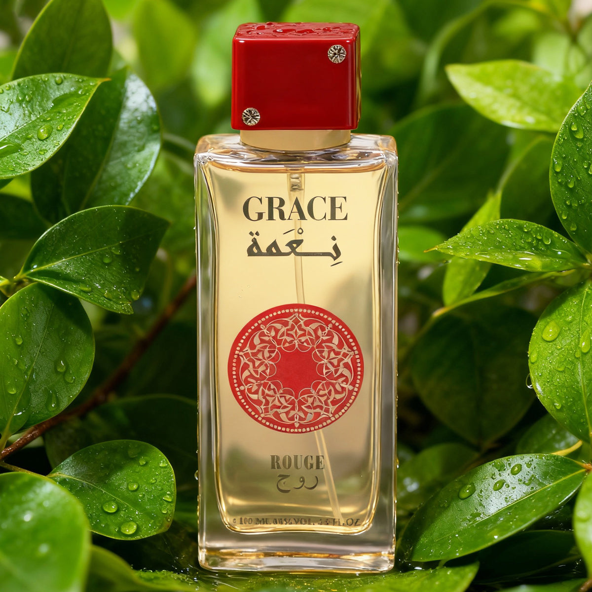 Grace Rouge Red Spray Perfume Eau De Parfum For Women - 100ML/3.4FL.OZ.