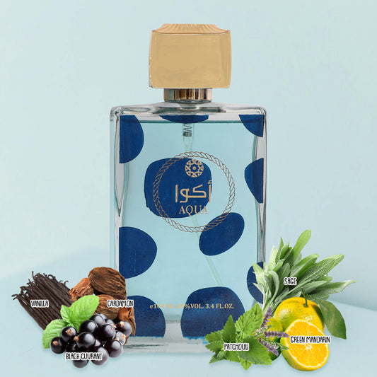 Aqua Spray Perfume Eau De Parfum For Men And Women - 100ML/3.4FL.OZ.