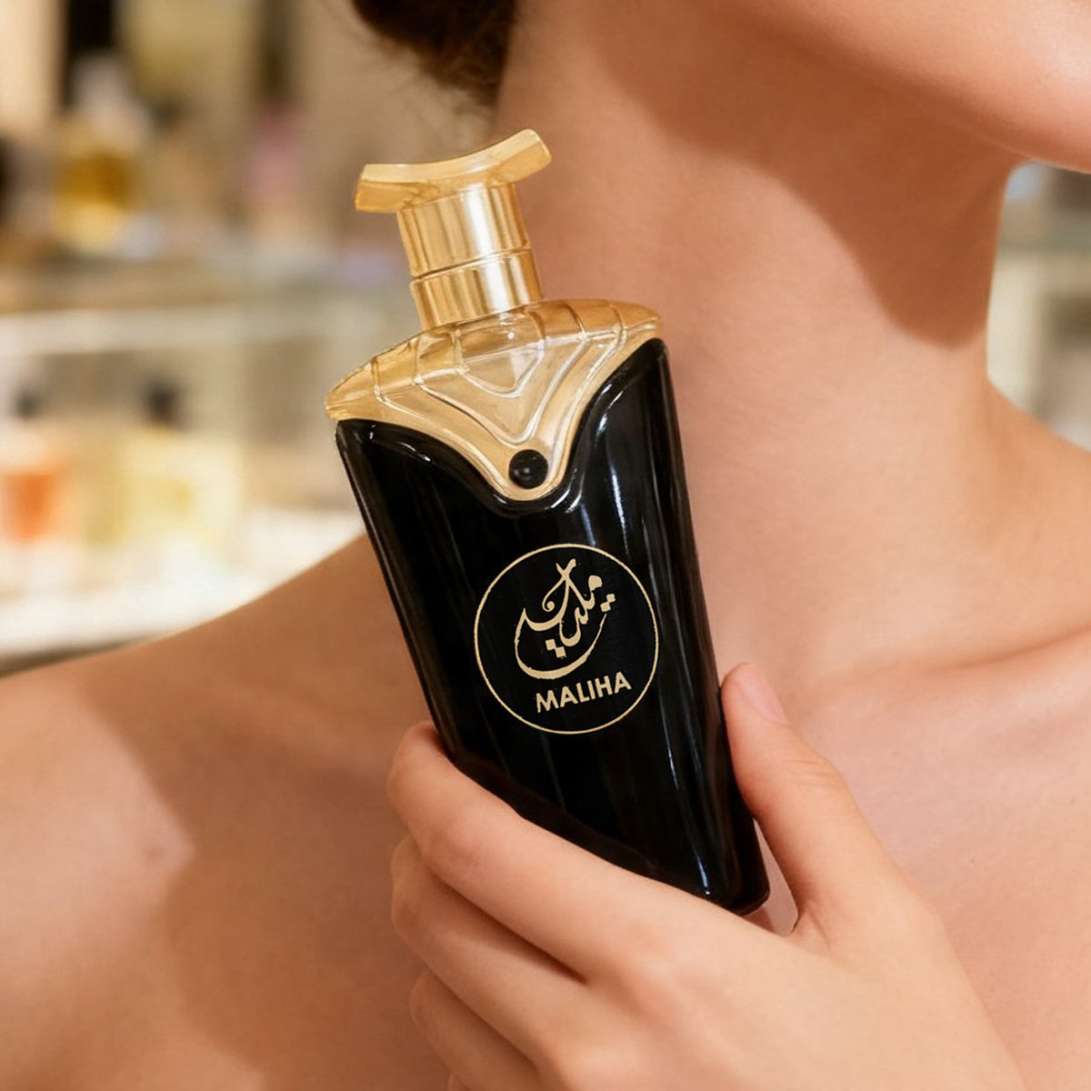 Maliha Black Spray Perfume Eau De Parfum For Women - 100ML/3.4FL.OZ./3PCS