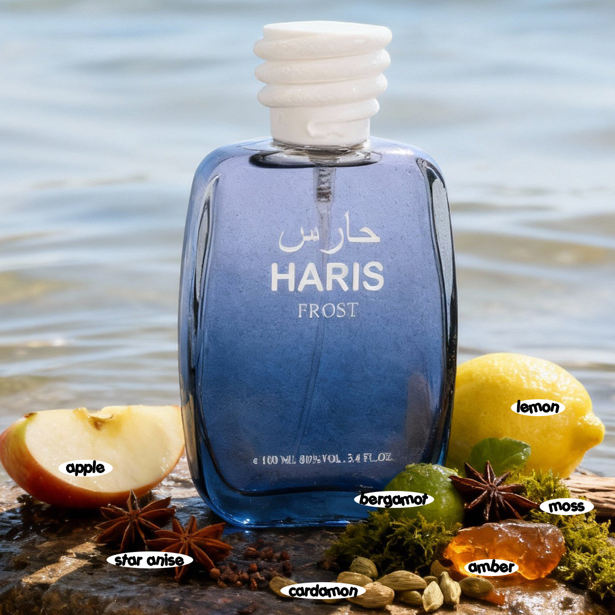 Haris Frost Spray Perfume Eau De Parfum For Men - 100ML/3.4FL.OZ.
