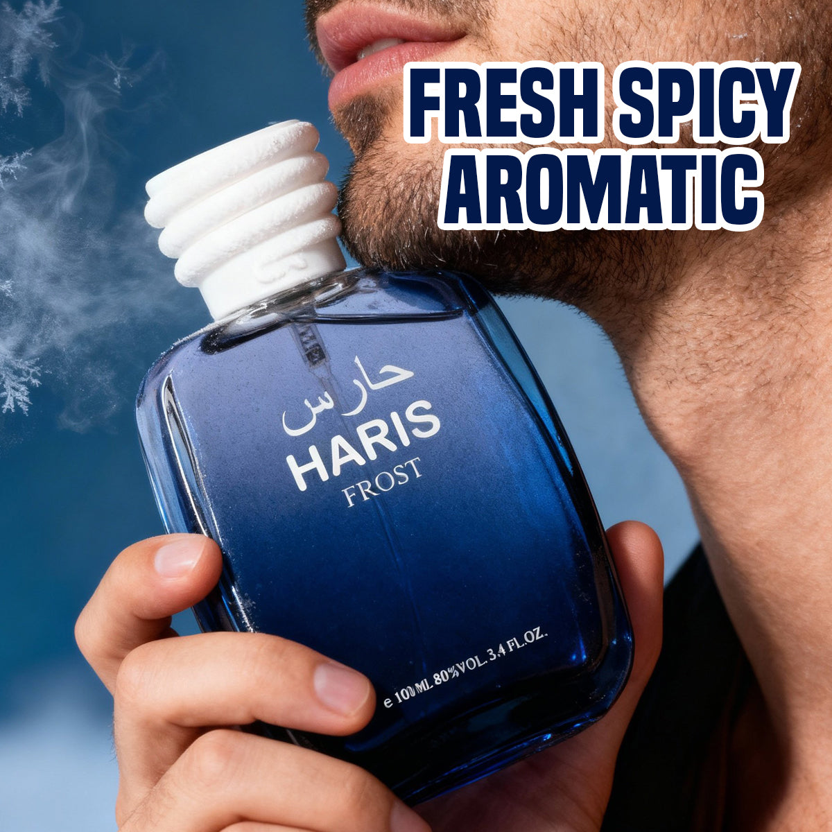 Haris Frost Spray Perfume Eau De Parfum For Men - 100ML/3.4FL.OZ.