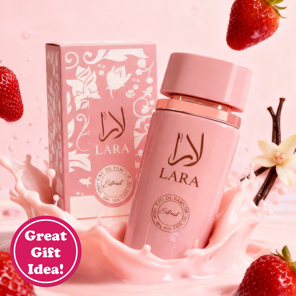 Lara Extrait Spray Perfume Eau De Parfum For Women - 100ML/3.4FL.OZ./3PCS