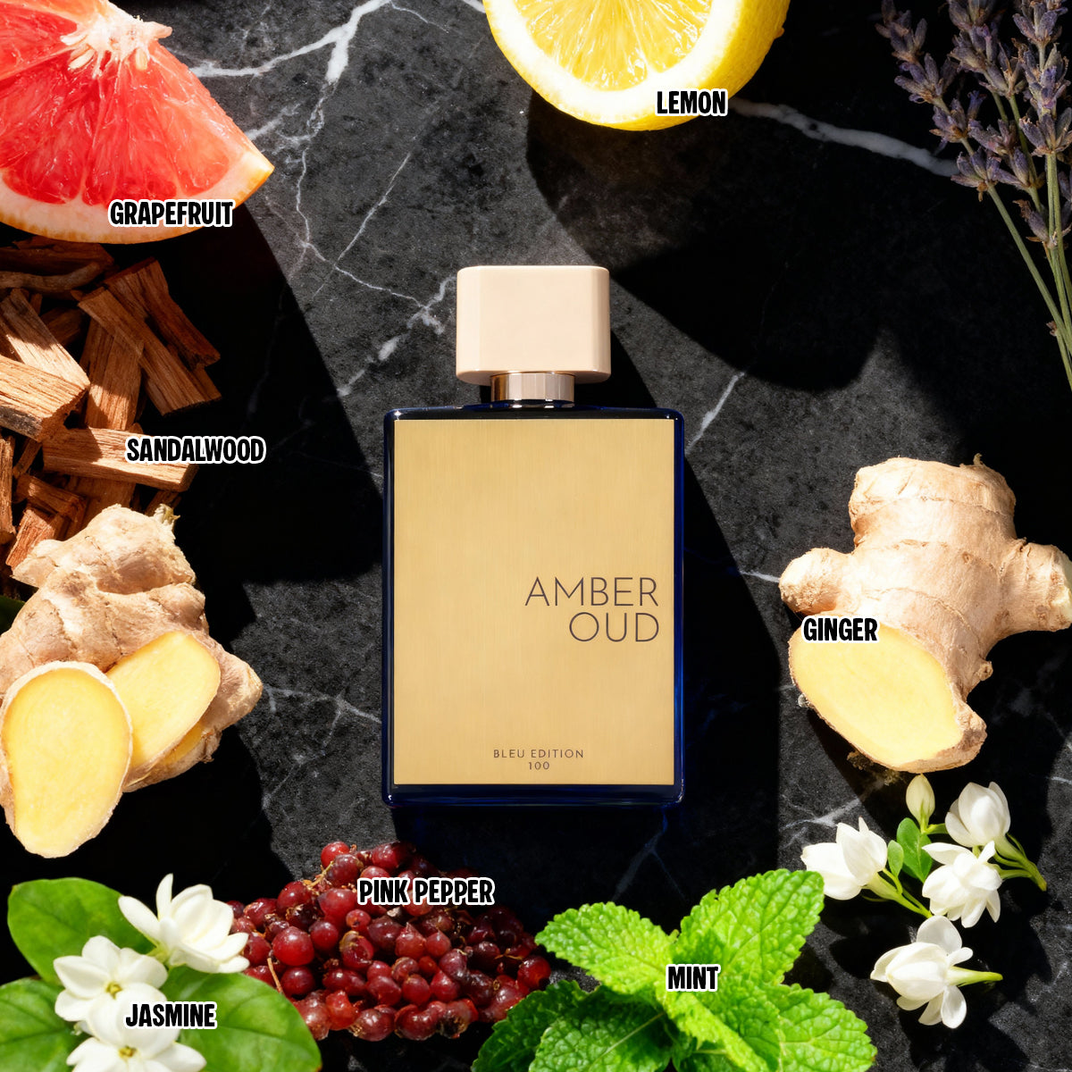 Amber Oud Blue Edition Spray Perfume Eau De Parfum For Men And Women - 100ML/3.4FL.OZ.