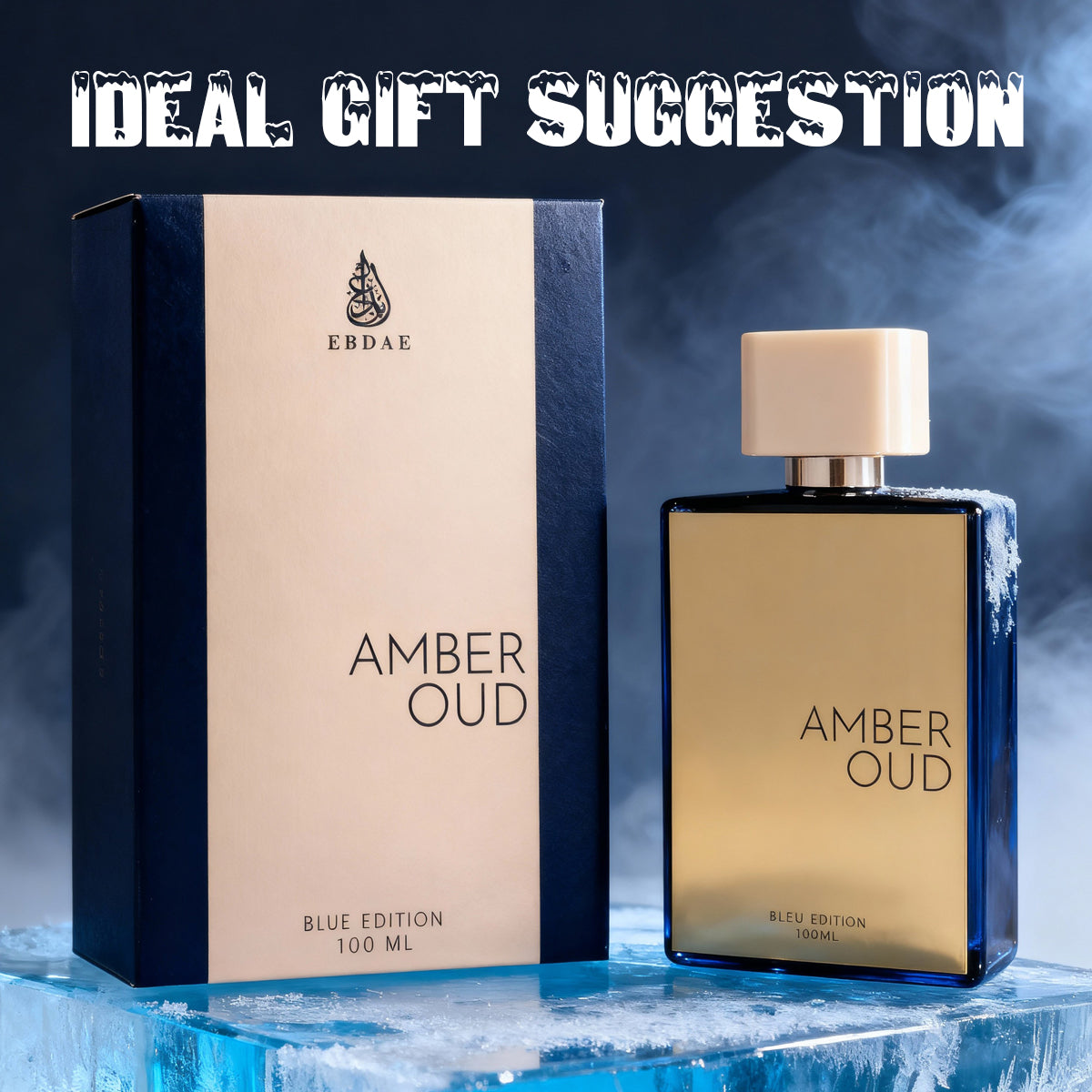 Amber Oud Blue Edition Spray Perfume Eau De Parfum For Men And Women - 100ML/3.4FL.OZ.