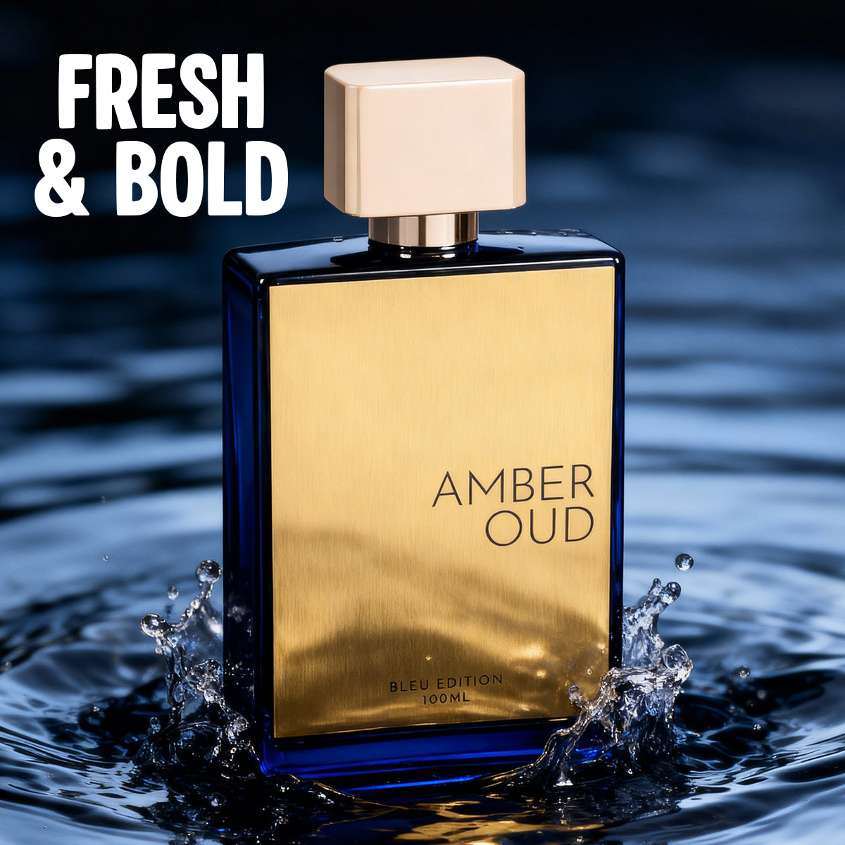 Amber Oud Blue Edition Spray Perfume Eau De Parfum For Men And Women - 100ML/3.4FL.OZ.