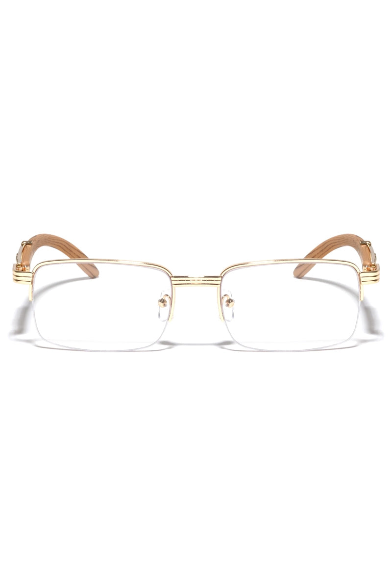 Fashionable and Functional Clear Eyeglasses