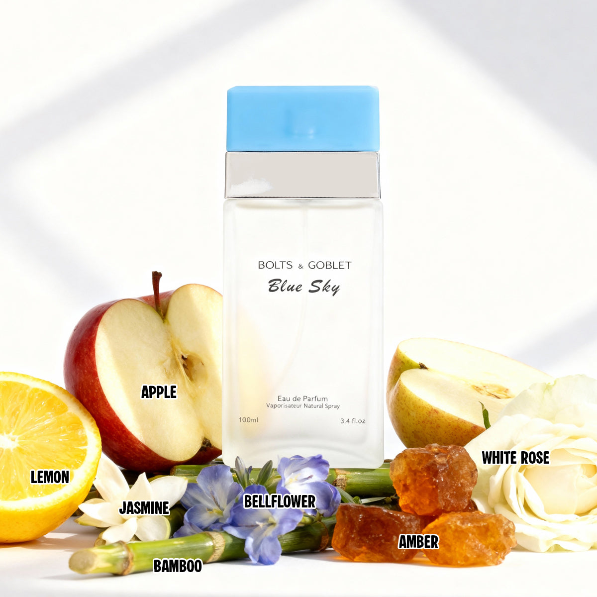 Bolts & Goblet Blue Sky Spray Perfume Eau De Parfum For Women - 100ML/3.4FL.OZ.