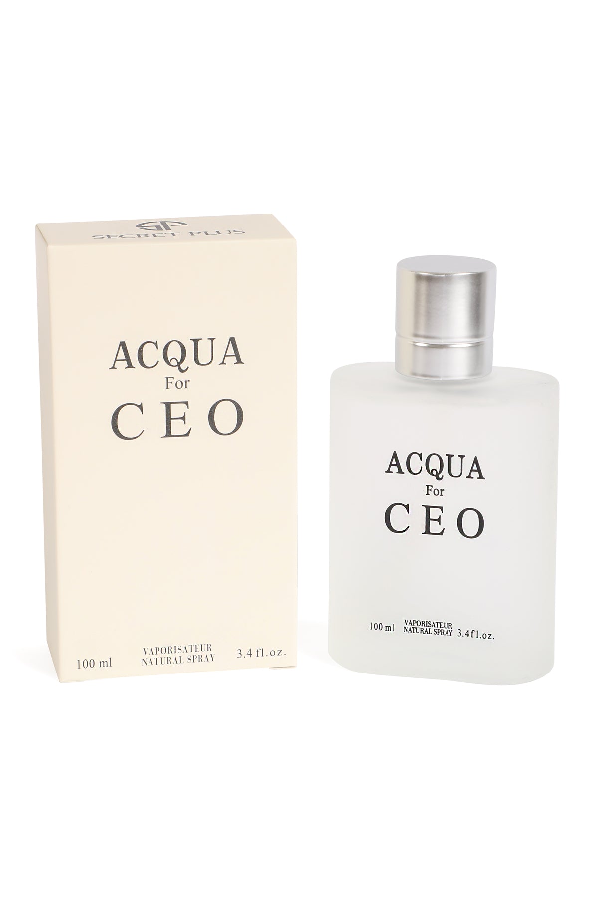 Acqua For Ceo Spray Cologne Eau De Toilette For Men - 100ML/3.4 FL.OZ.