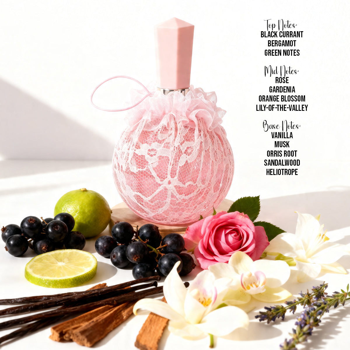 Beauty Rose New York Spray Perfume Eau De Parfum For Women - 100ML/3.4FL.OZ.