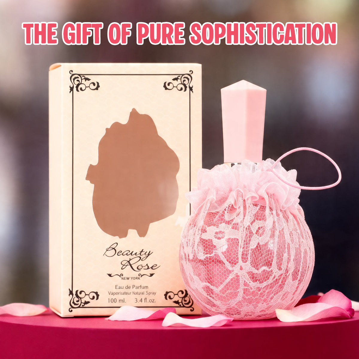 Beauty Rose New York Spray Perfume Eau De Parfum For Women - 100ML/3.4FL.OZ.