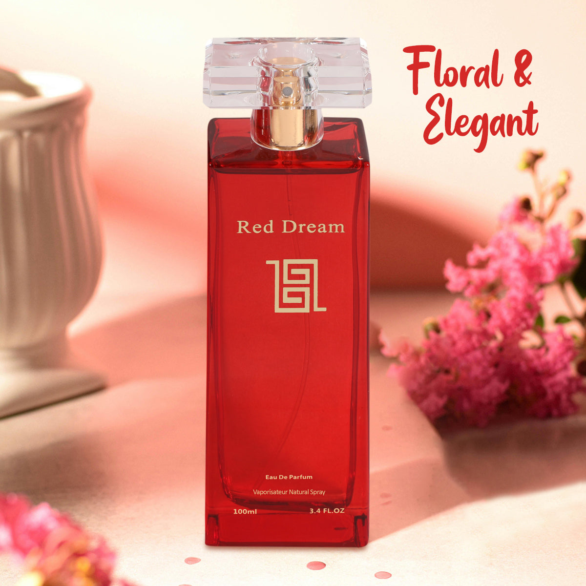 Red Dream Spray Perfume Eau De Parfum For Women - 100ML/3.4FL.OZ.
