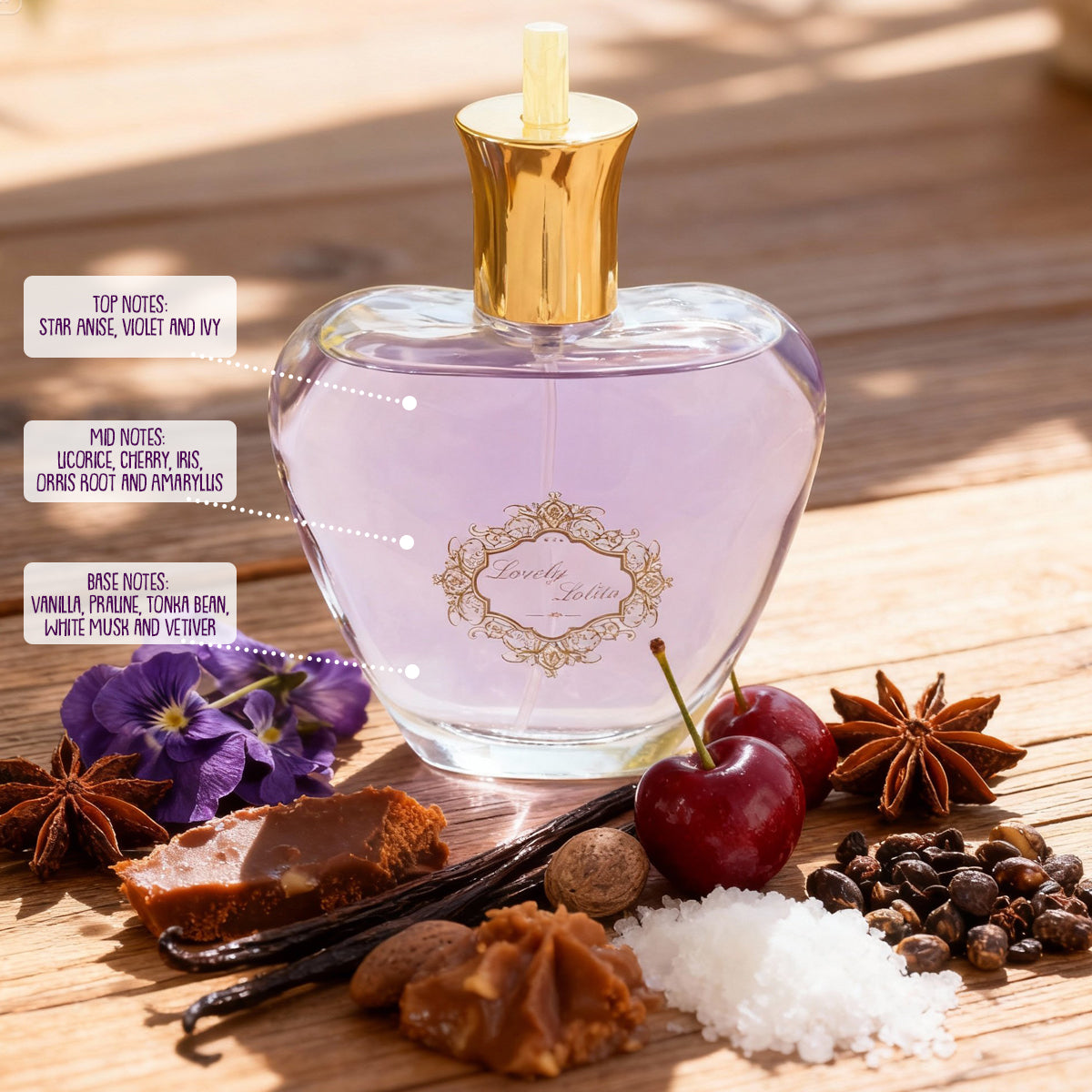 Lovely Lolita Spray Perfume Eau De Parfum For Women - 100ML/3.4FL.OZ