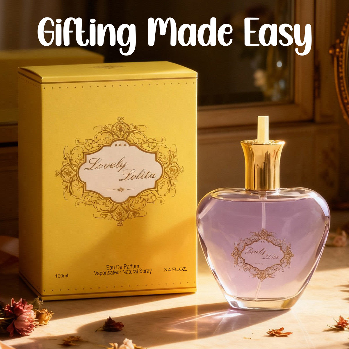 Lovely Lolita Spray Perfume Eau De Parfum For Women - 100ML/3.4FL.OZ