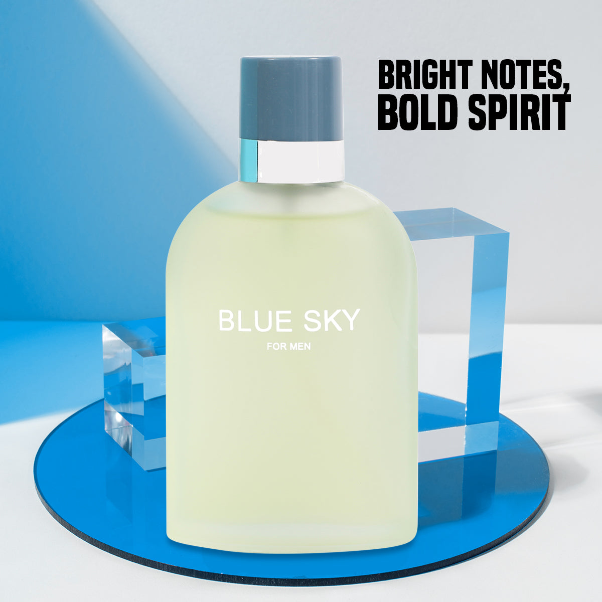 Blue Sky Spray Perfume Eau De Parfum For Men - 100ML/3.4 FL.OZ.