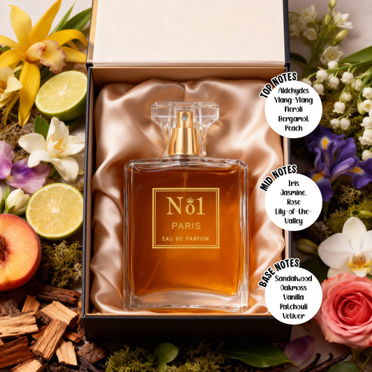 NO 1 Paris Spray Perfume Eau De Parfum For Women - 100ML/3.4FL.OZ.