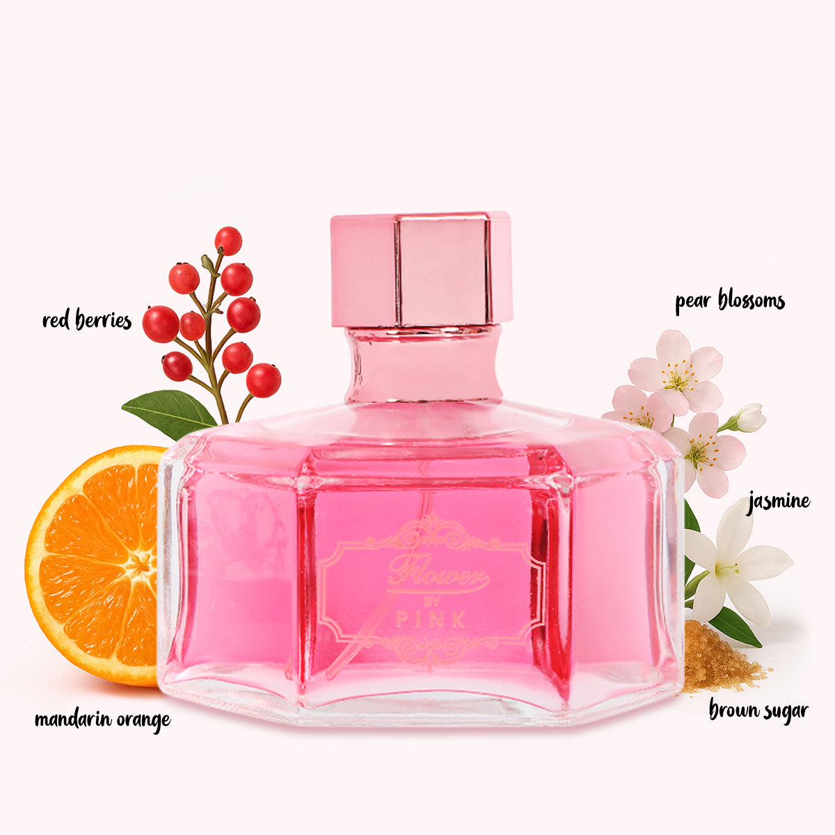 Flower By Pink Spray Perfume Eau De Parfum For Women - 100ML/3.4 FL.OZ