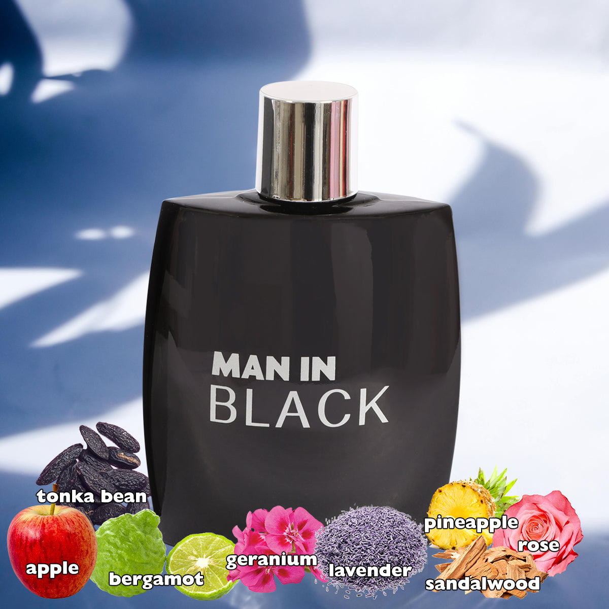Man In Black Spray Cologne Eau De Parfum For Men - 100ML/3.4 FL.OZ
