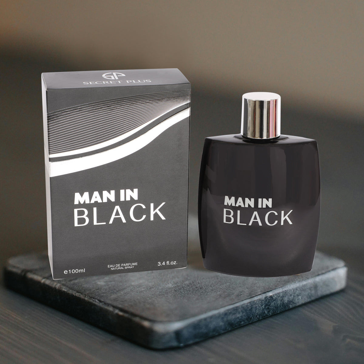 Man In Black Spray Cologne Eau De Parfum For Men - 100ML/3.4 FL.OZ