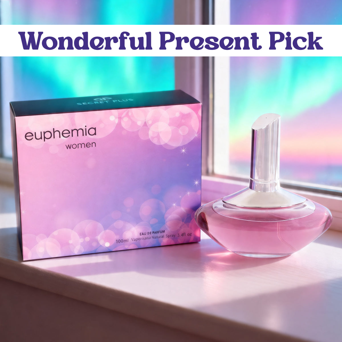 Euphemia Spray Perfume Eau De Parfum For Women - 100ML/3.4FL.OZ.