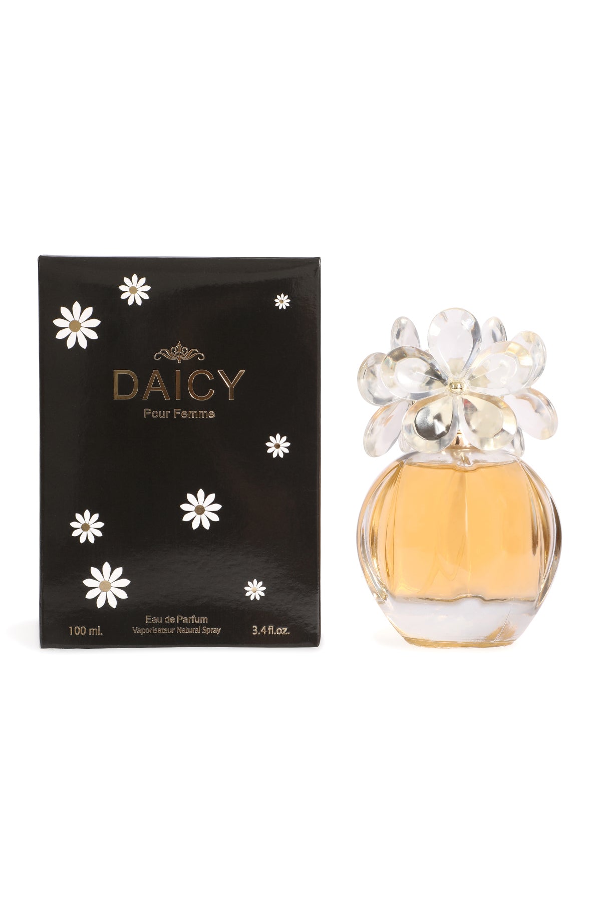 Daicy Black Pour Femme Spray Perfume Eau De Parfum For Women - 100ML/3.4 FL.OZ