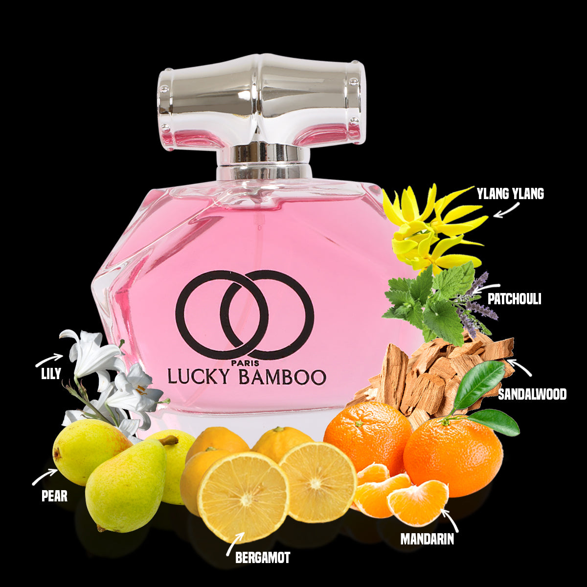 Lucky Bamboo Spray Perfume Eau De Parfum For Women - 100ML/3.4 FL.OZ.
