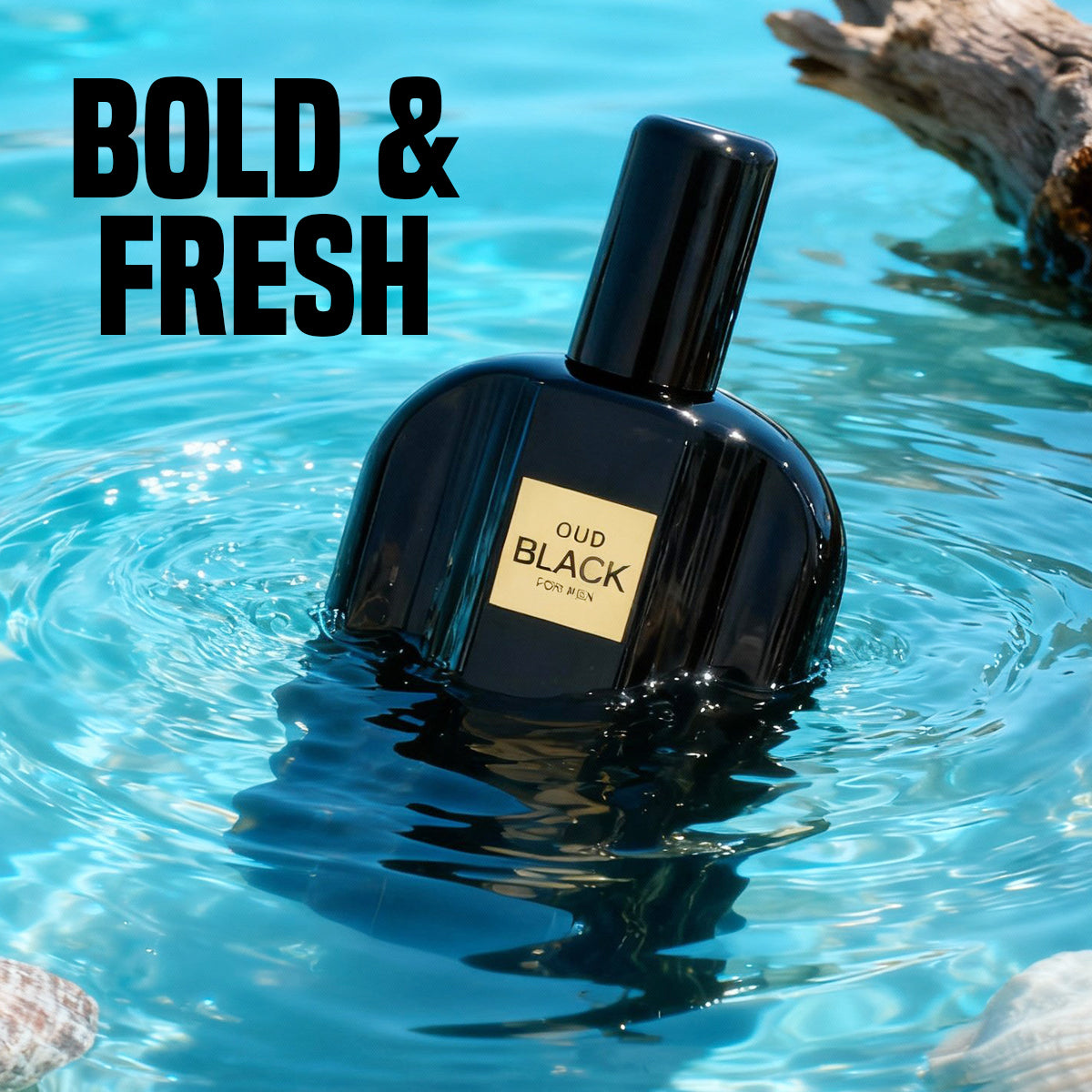 Oud Black Spray Perfume Eau De Parfum For Men - 100ML/3.4FL.OZ.