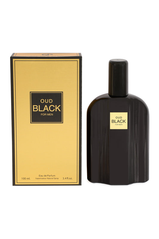 Oud Black Spray Perfume Eau De Parfum For Men - 100ML/3.4FL.OZ.