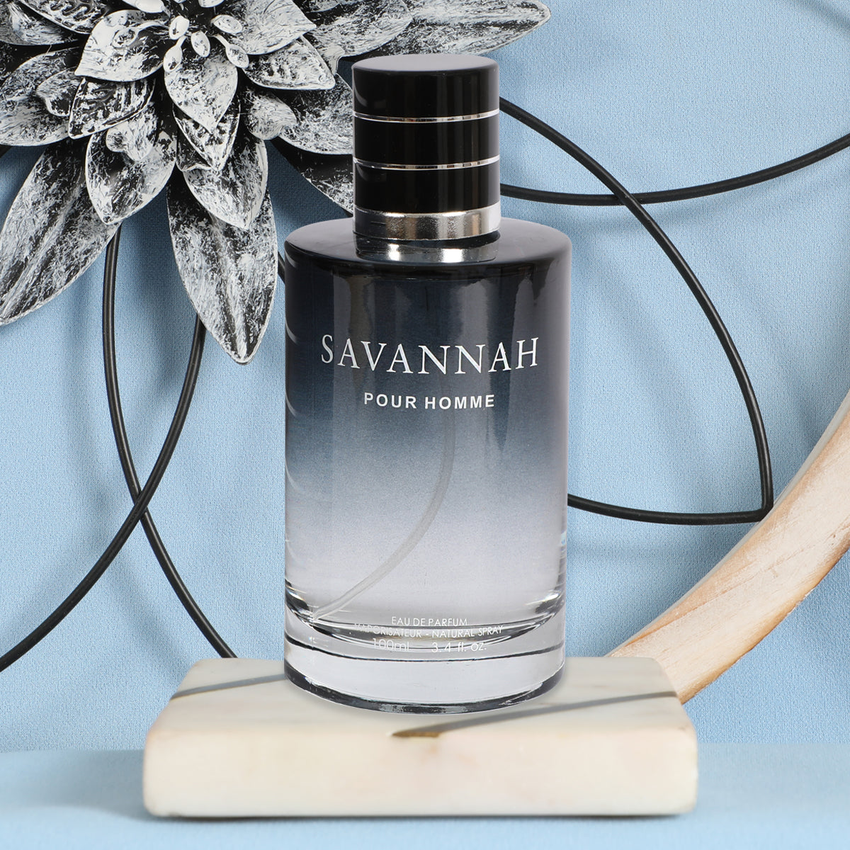 Savannah Spray Cologne Eau De Parfum For Men - 100ML/3.4 FL.OZ.