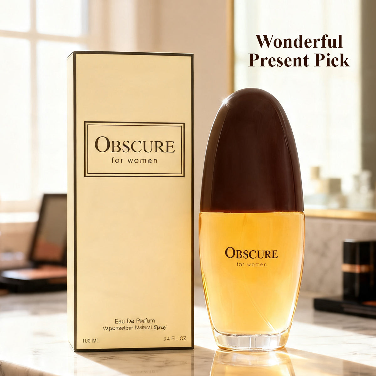 Obscure Spray Perfume Eau De Parfum For Women - 100ML/3.4FL.OZ./3PCS