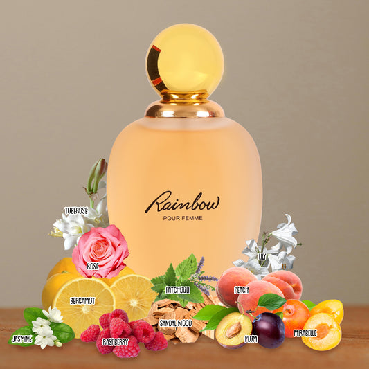 Rainbow Spray Perfume Eau De Perfum For Women - 100ML/3.4 FL.OZ.