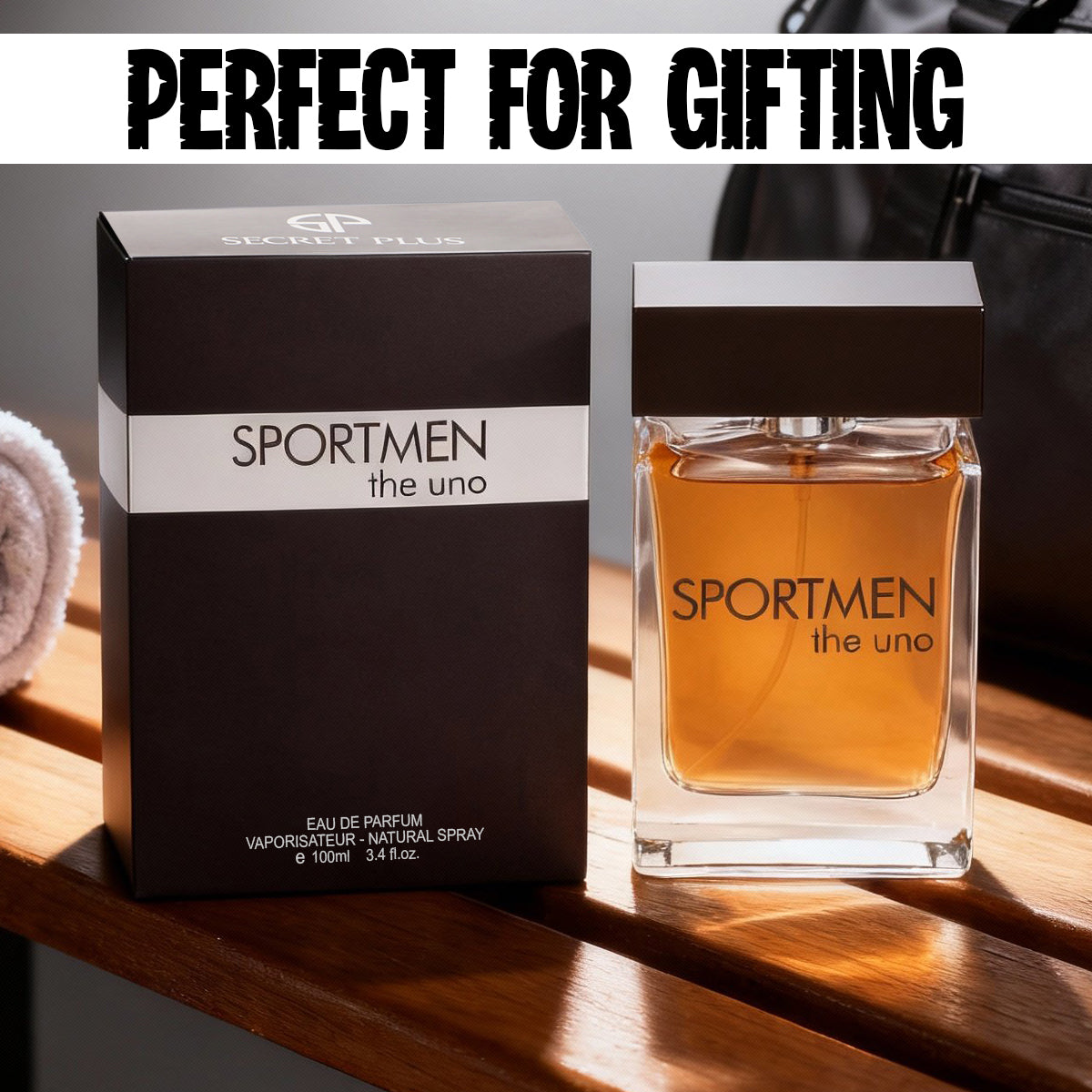 Sportmen The Uno Spray Perfume Eau De Parfum For Men - 100ML/3.4FL.OZ.
