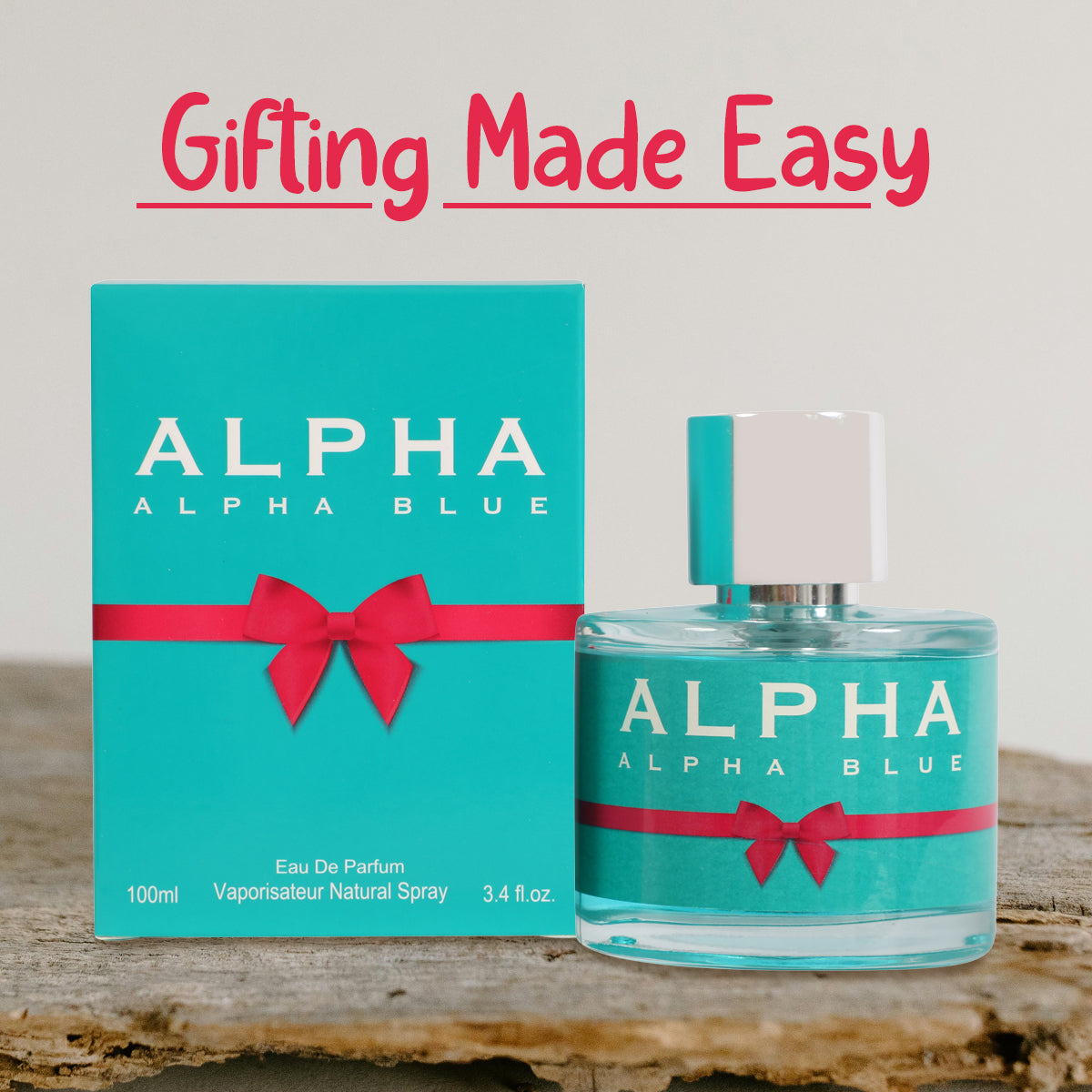 Alpha Blue Spray Perfume Eau De Parfum For Women - 100ML/3.4 FL.OZ.