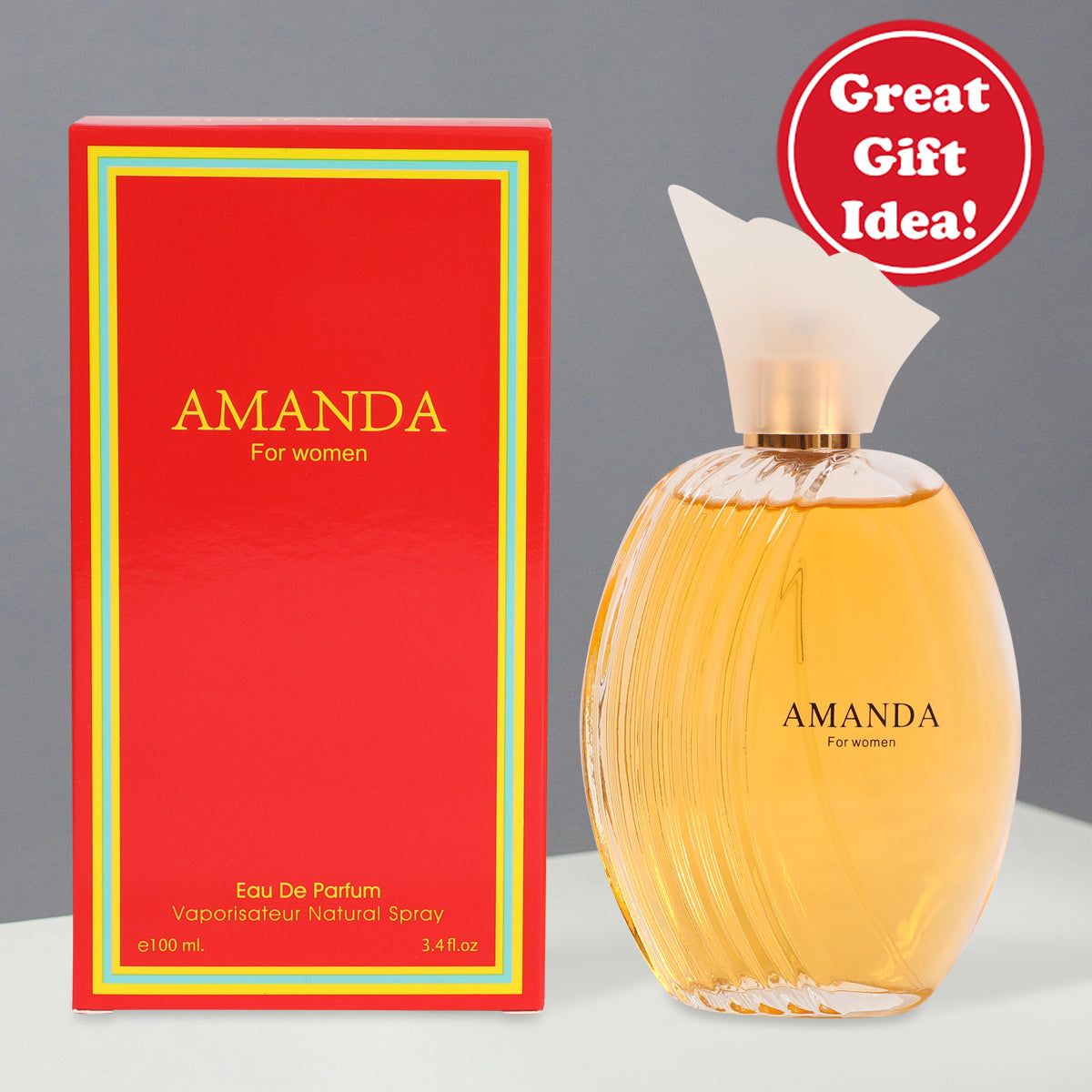 Amanda Spray Perfume Eau De Parfum For Women - 100ML/3.4FL.OZ.