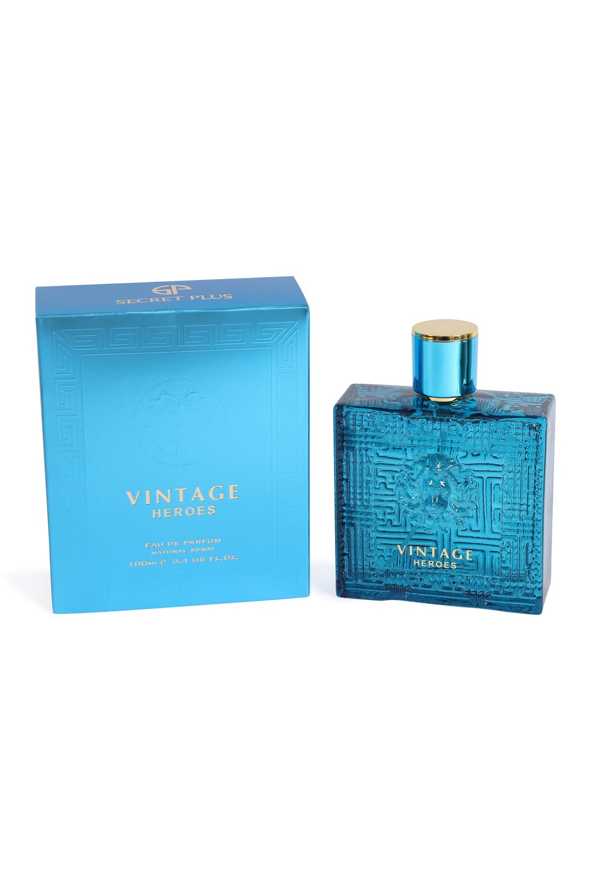 Vintage Hereos Spray Cologne Eau De Parfum For Men - 100ML/3.4 FL.OZ.